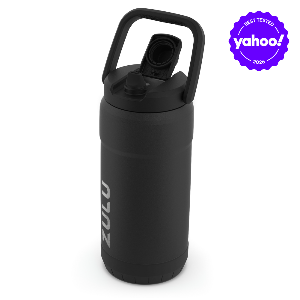 goals-mammoth-101oz-stainless-steel-bottle-v8 493-1019-400_Zulu_SS_Goals_Mammoth_101oz_Straw_Process_Black_C_High_Angle_YahooLogo.png